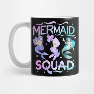 Mermaid Squad Mermaid birthday Mug